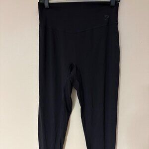Gymshark Black Cropped Leggings — Women’s XL - #12